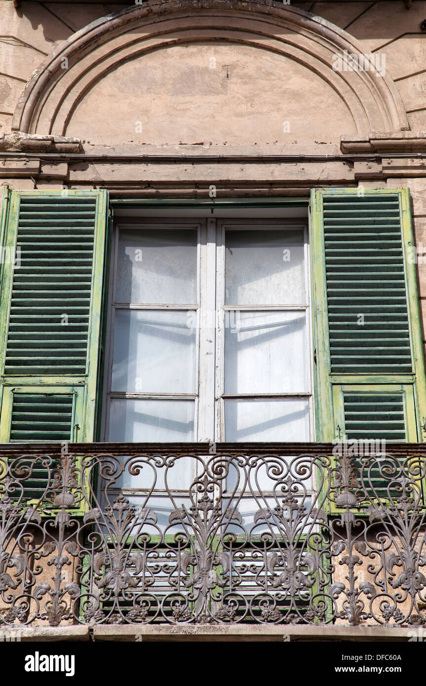 Cagliari-Architektur im historischen Zentrum - Sardinien Stockfoto