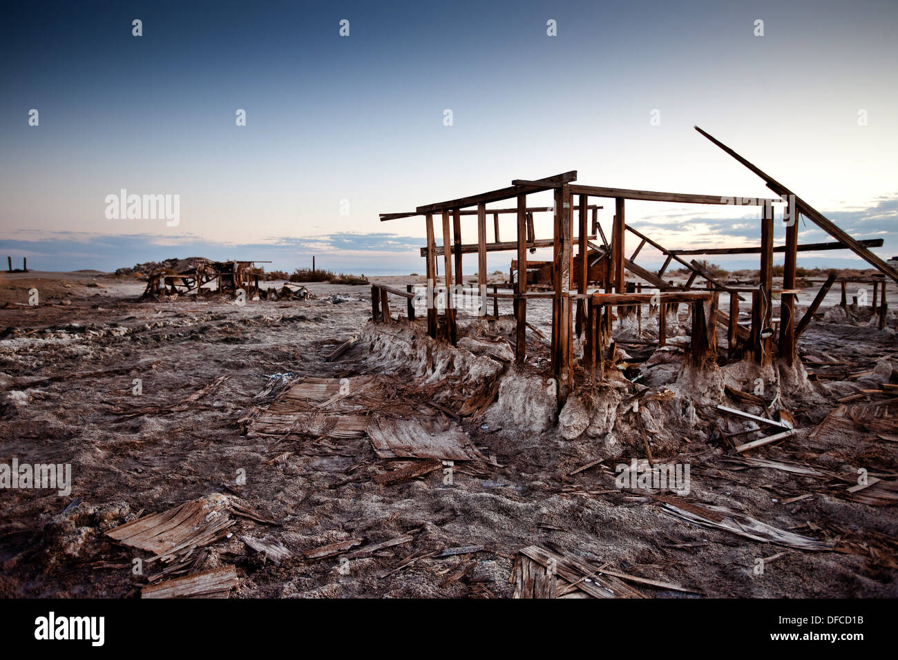 Das Salton Sea, Kalifornien Stockfoto