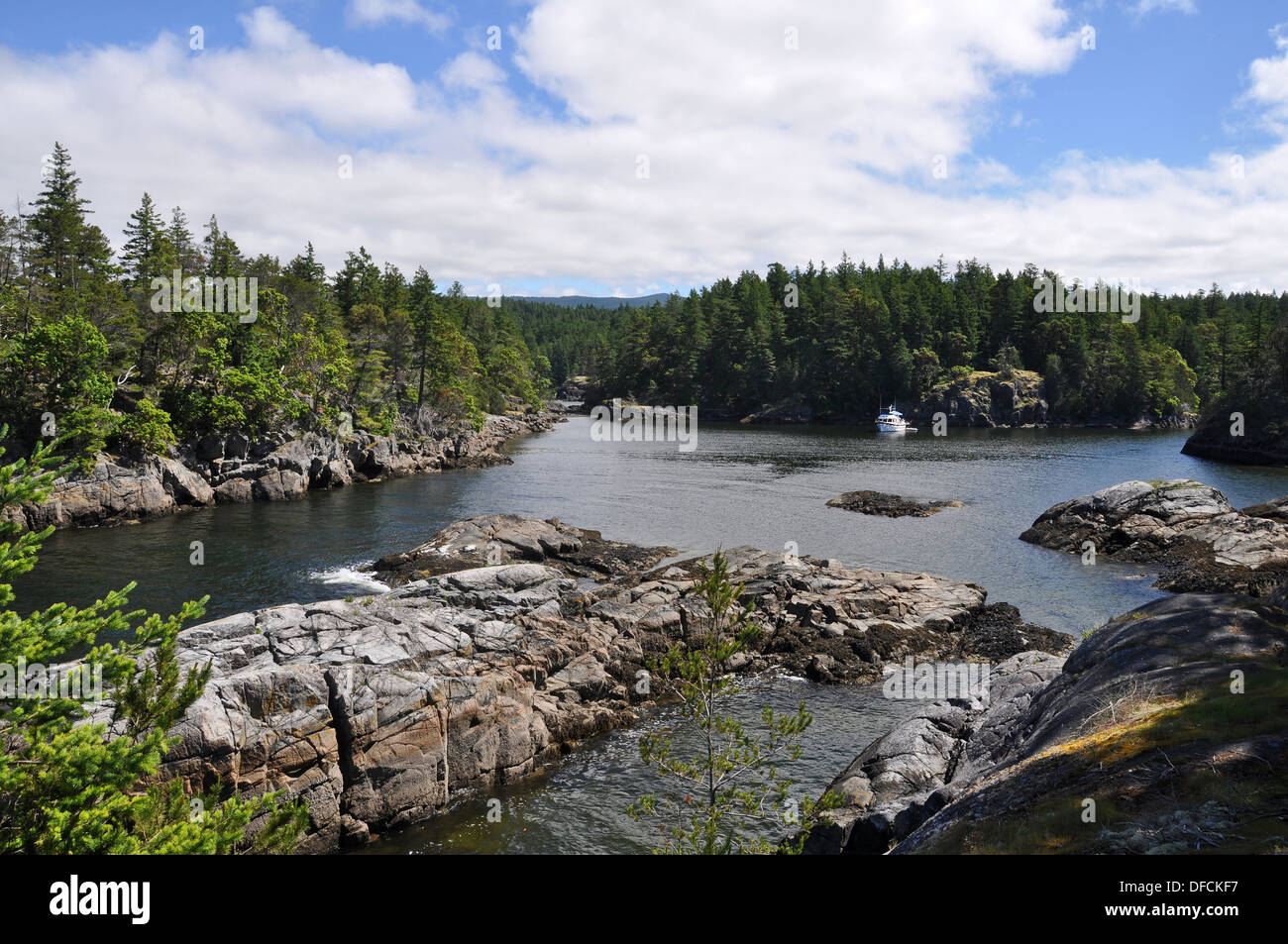 Schmuggler Cove, Marine Park, Britisch-Kolumbien, Kanada Stockfoto