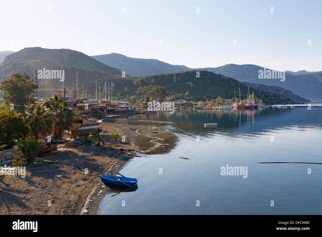 Türkei, Ansicht von Sogut Dorf Stockfoto