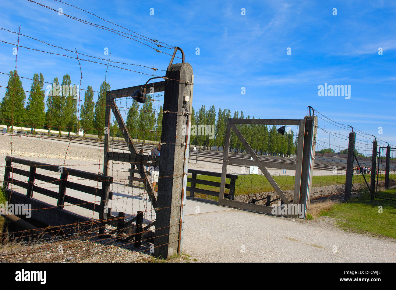 Dachau, KZ, Memorial Site, Bayern, Deutschland, Europa. Stockfoto