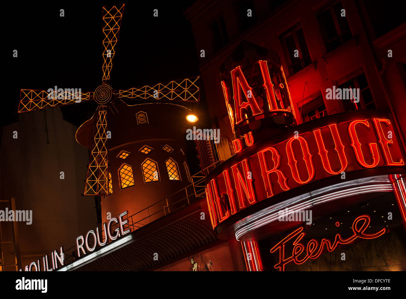 Moulin Rouge Stockfoto
