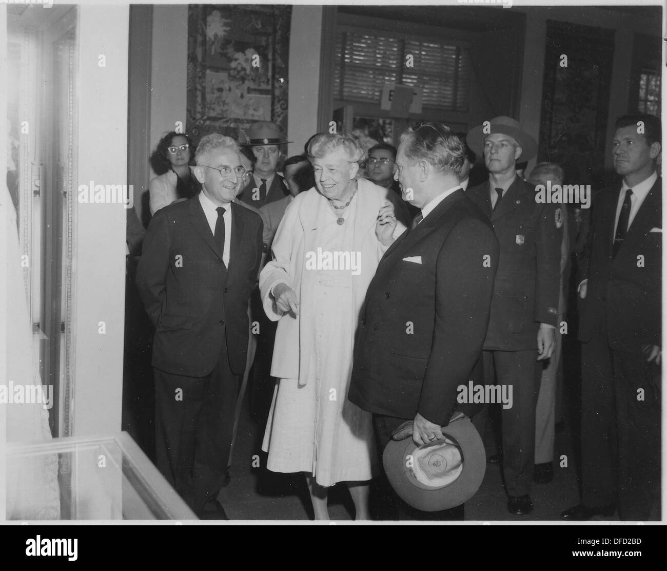 Eleanor Roosevelt und Josip Tito im Hyde Park 196066 Stockfoto