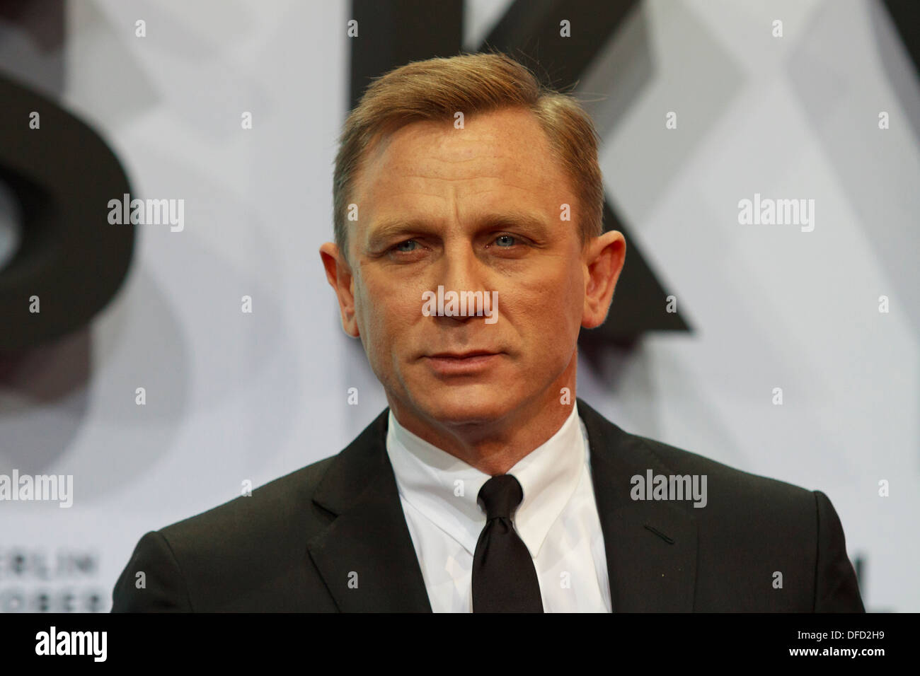 Schauspieler Daniel Craig im Film "Skyfall"-Premiere in Berlin am 30. Oktober 2012 Stockfoto
