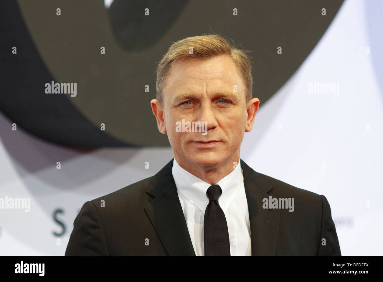 Schauspieler Daniel Craig im Film "Skyfall"-Premiere in Berlin am 30. Oktober 2012 Stockfoto