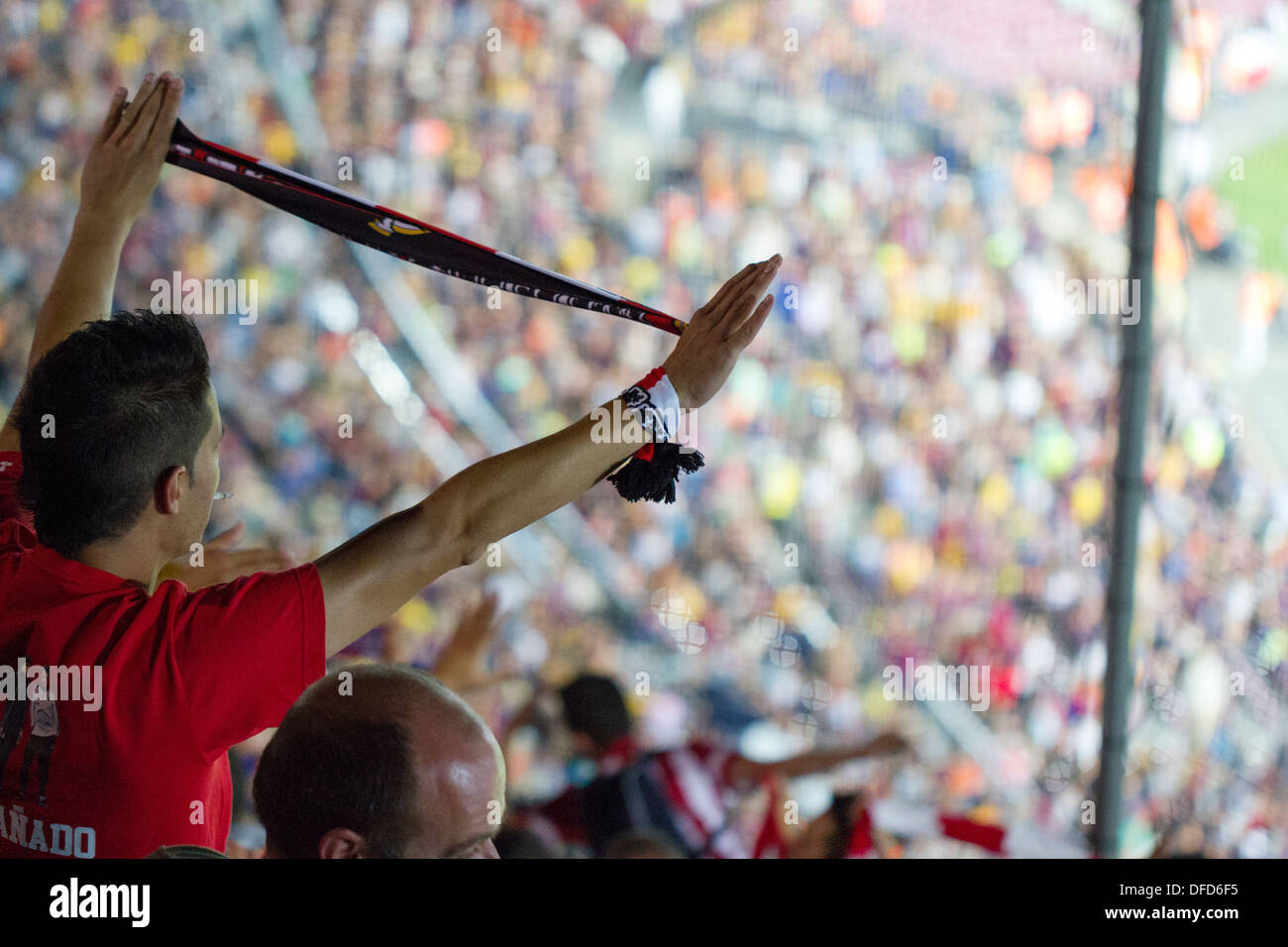 FC Barcelona Fußball-Stadion Stockfoto