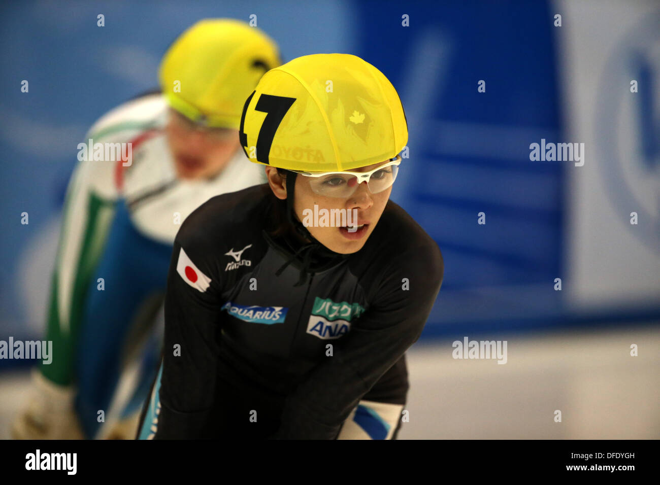 Ayuko Ito (JPN), 3. Oktober 2013 - Short Track: die Heats Damen 1500 m bei ISU WM in Seoul, Südkorea.   (Foto von Jun Tsukida/AFLO SPORT) Stockfoto