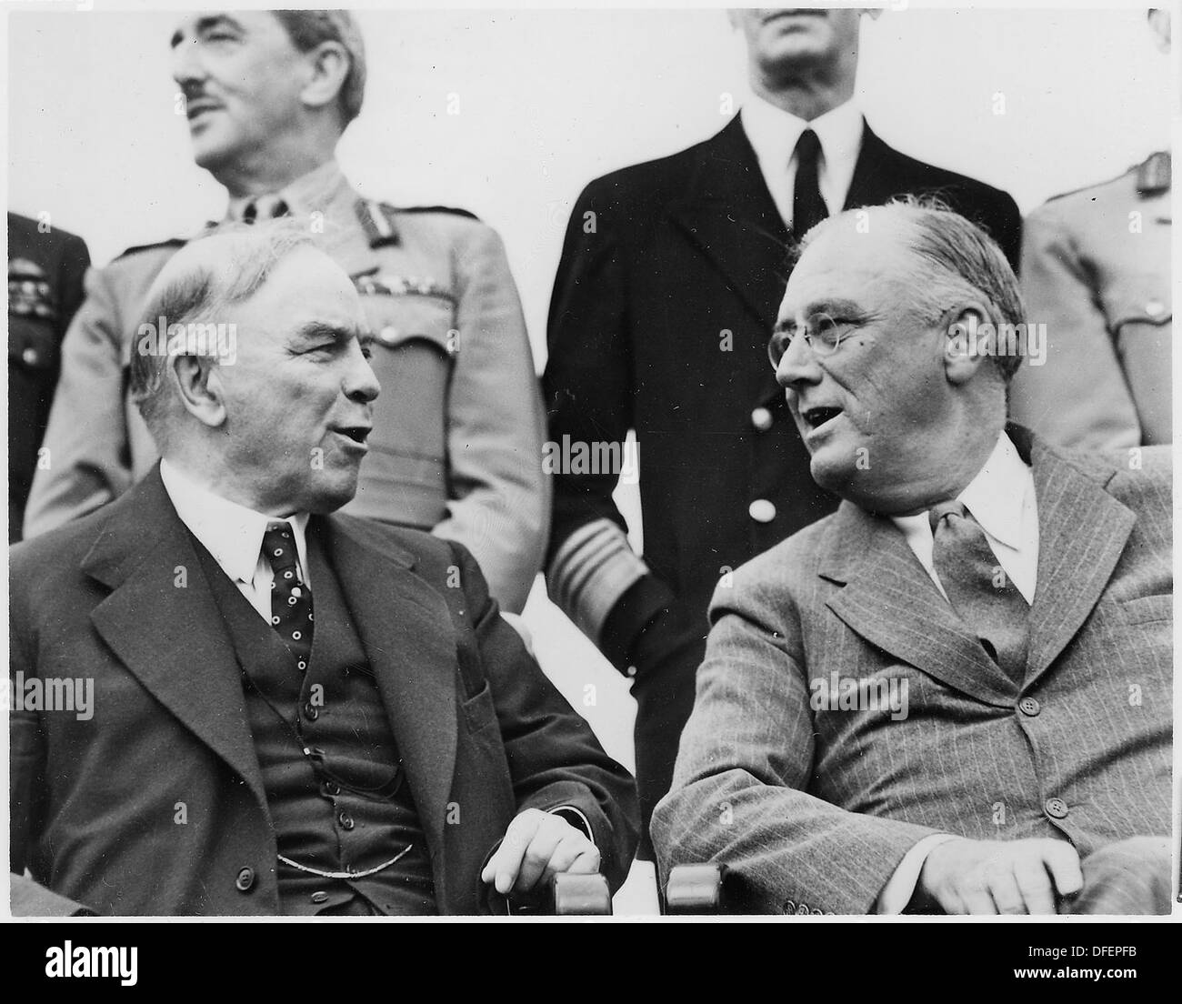 Roosevelt, William MacKenzie und König in Quebec 196976 Stockfoto