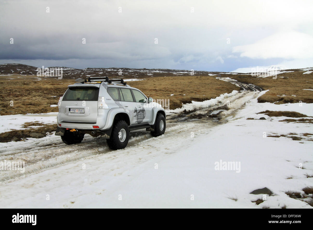 Schne Toyota Jeep Alt Bild