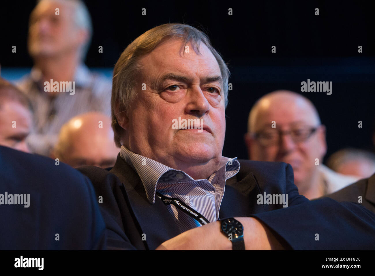 John Prescott auf der Labour-Partei-Konferenz 2013 Stockfoto