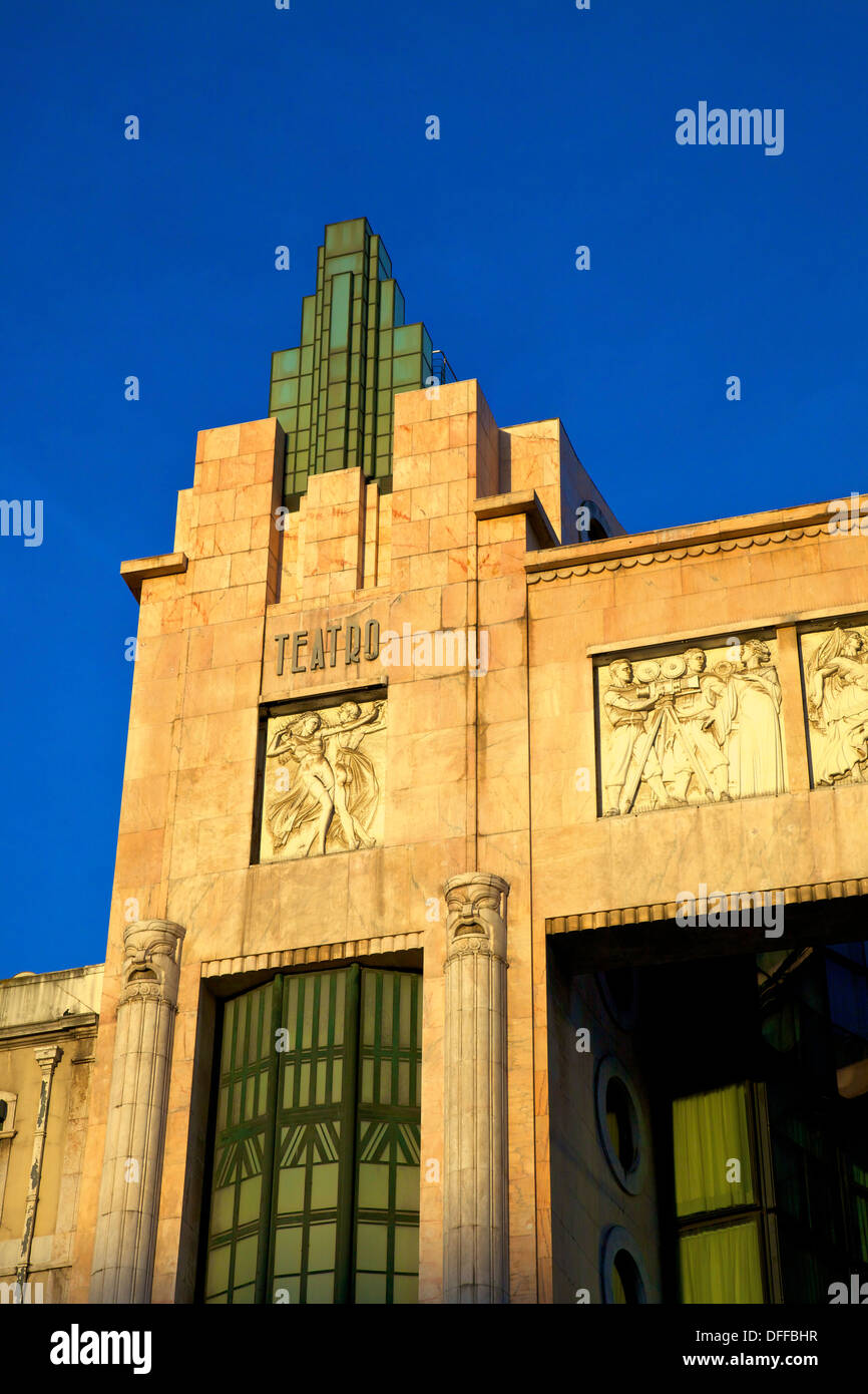 Eden-Theater, Lissabon, Iberische Halbinsel, Portugal, Südwesteuropa Stockfoto