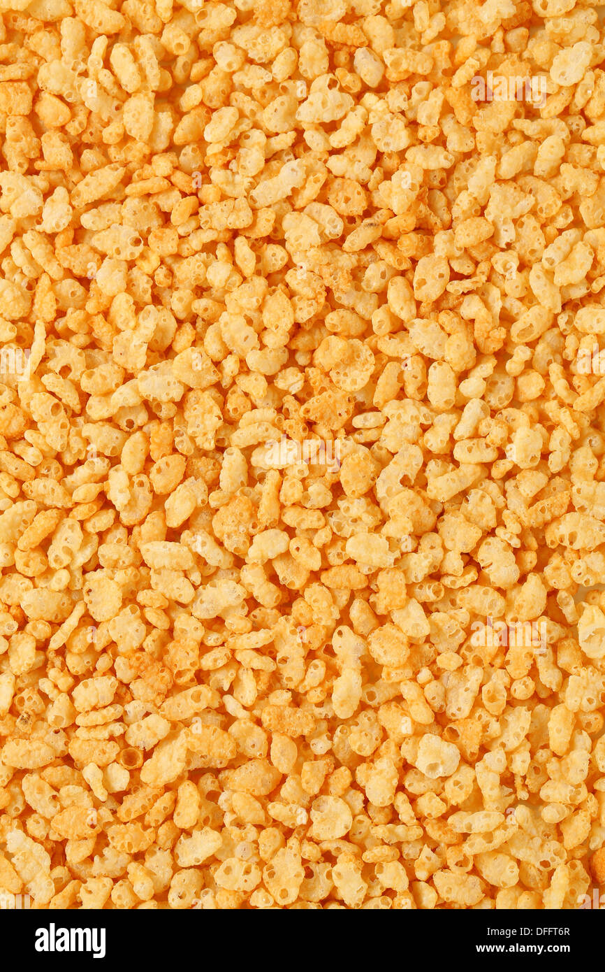 Frühstücks-Cerealien - Reis krispies Stockfoto