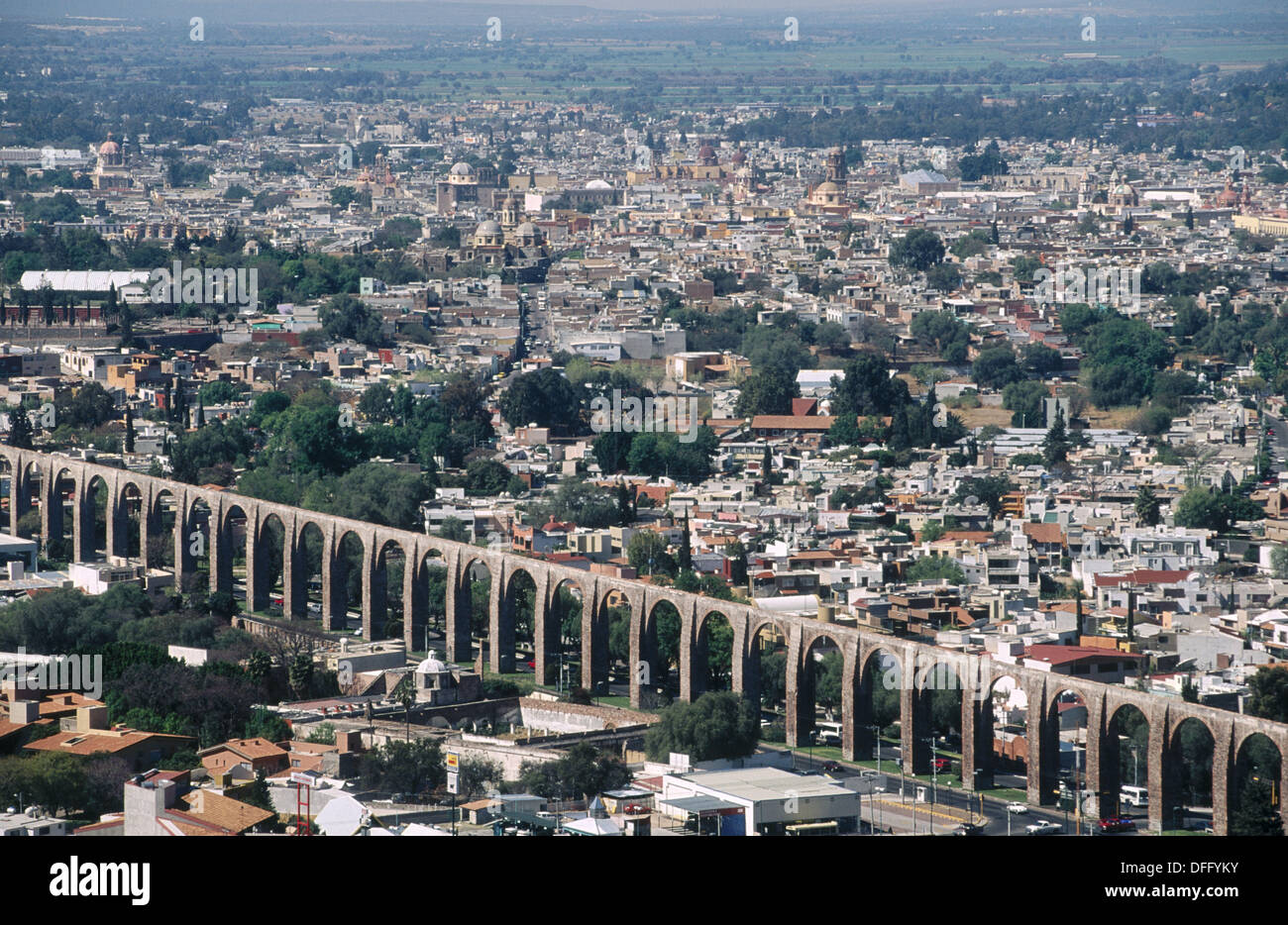 Aquädukt. Queretaro. Queretaro Zustand. Mexiko Stockfotografie Alamy