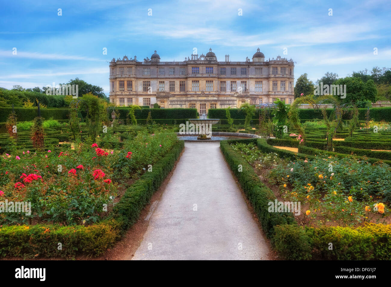 Longleat House, Horningsham, Wiltshire, England, Vereinigtes Königreich Stockfoto