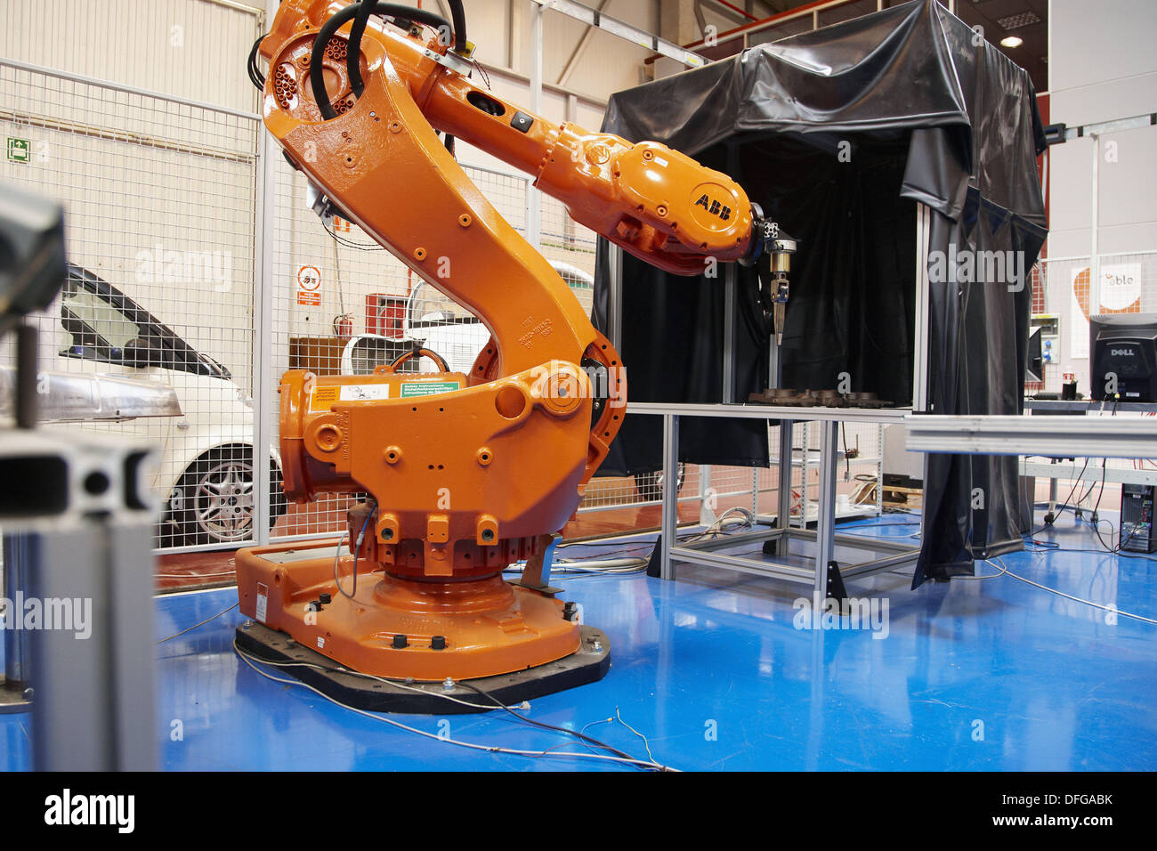 Roboter, Automobilindustrie Einheit, technologisches Zentrum für Forschung, Tecnalia, Donostia, San Sebastian, Baskenland, Spanien Stockfoto