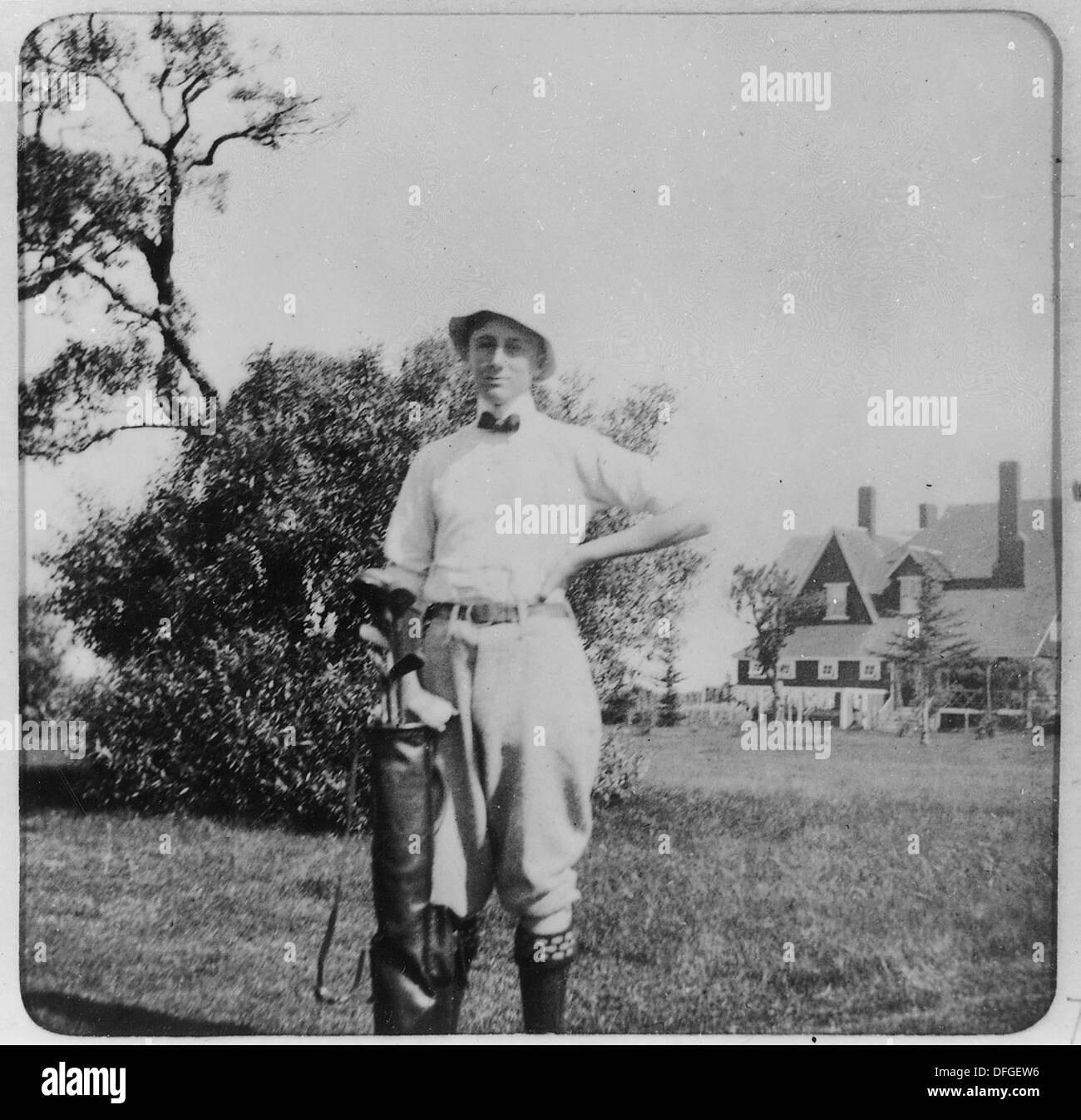 Präsident Franklin D. Roosevelt ist auf Campobello Island zu sehen, einem Ort, der mit seiner Familie und seiner politischen Karriere verbunden ist und für seine historische Bedeutung bekannt ist. Stockfoto