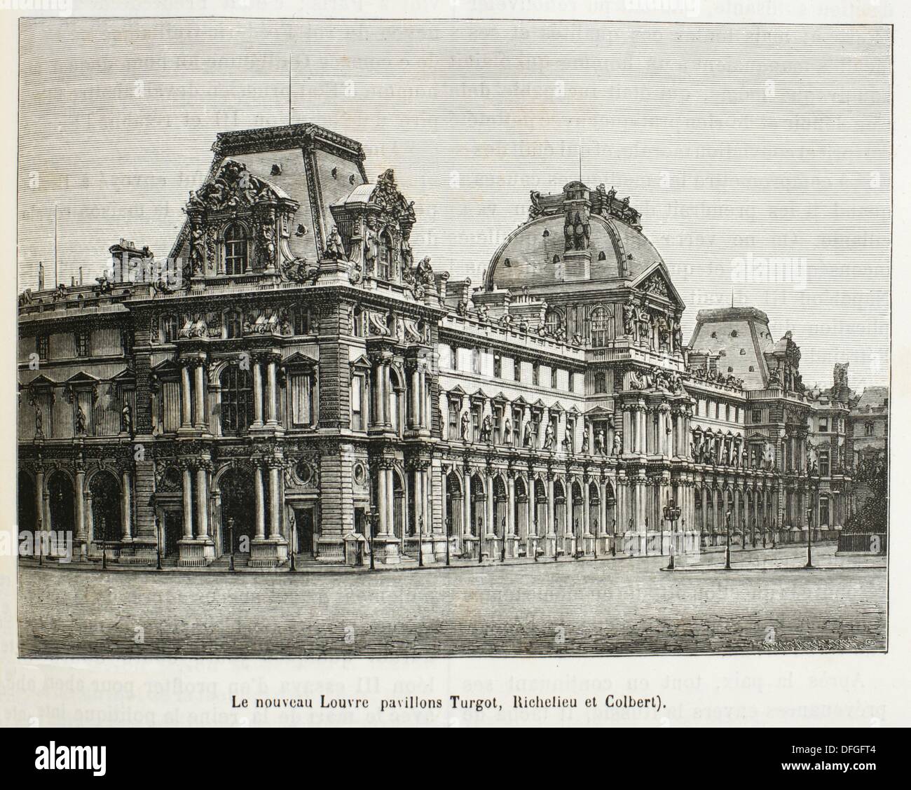 Frankreich Im 19 Jahrhundert Frankreich, Geschichte, 19. Jahrhundert, der Louvre Palast Französisch