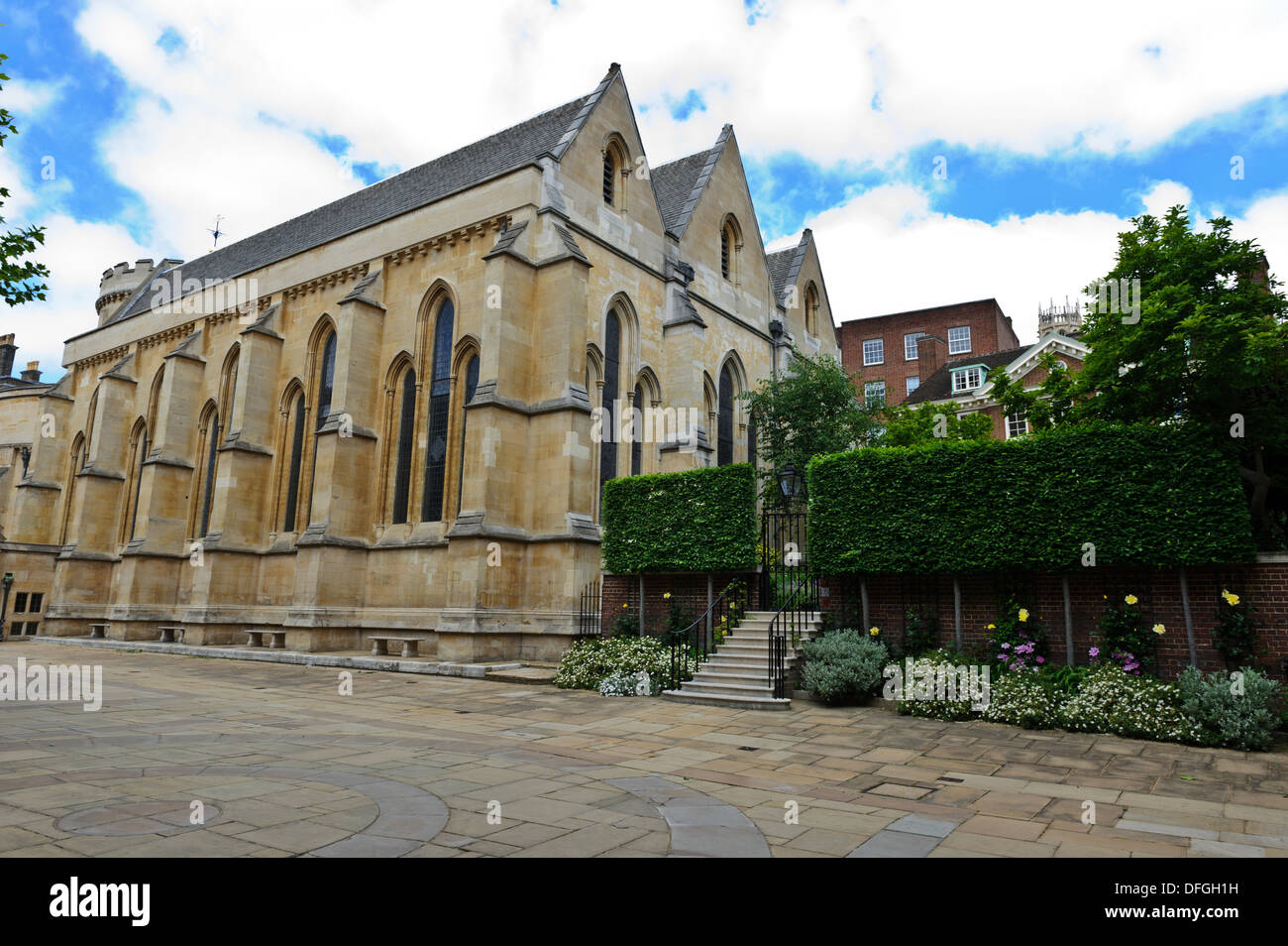 Die Temple Church, London, England, Vereinigtes Königreich. Stockfoto