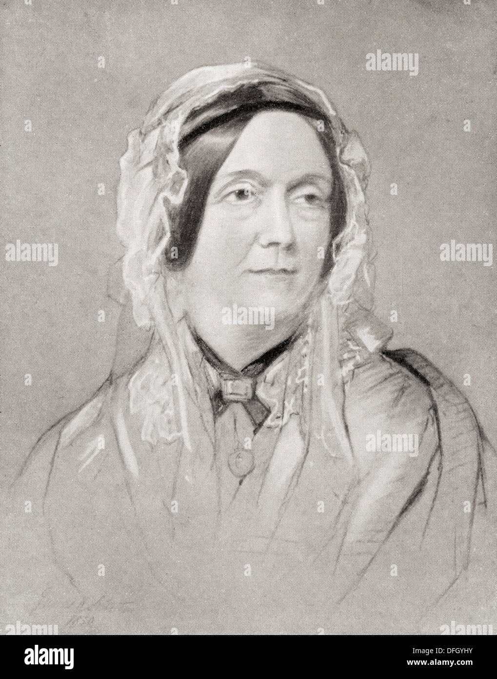 Sarah Lyttelton, Baroness Lyttelton, geborene Spencer, 1787-1870. Britische Höfling und Gouvernante, Edward VII. Stockfoto