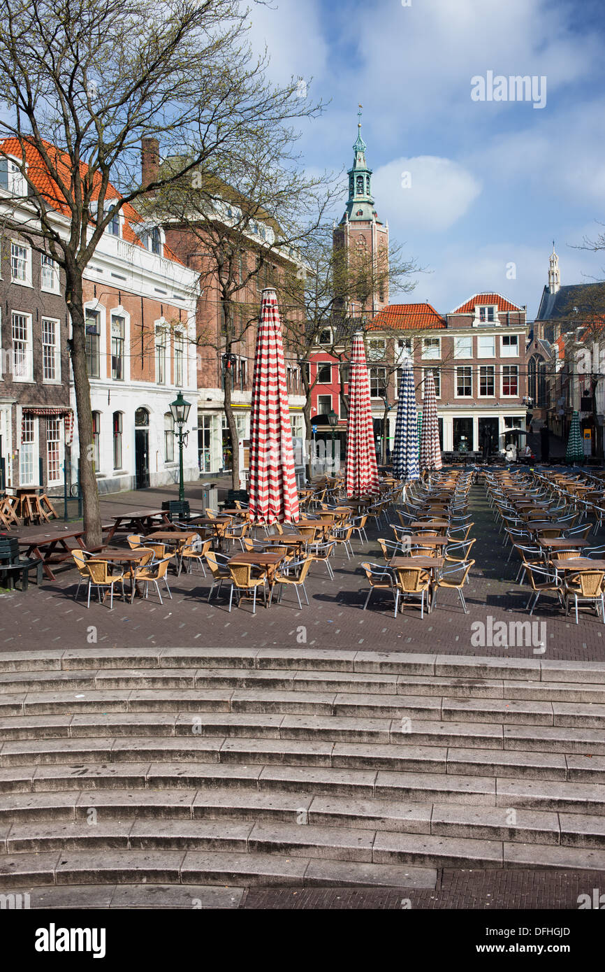 Grote Markt (Marktplatz) in den Haag, Zuid-Holland, Niederlande. Stockfoto
