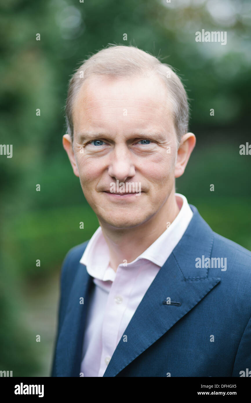 Simon Thurley, Autor. Schriftsteller von English Heritage. Stockfoto