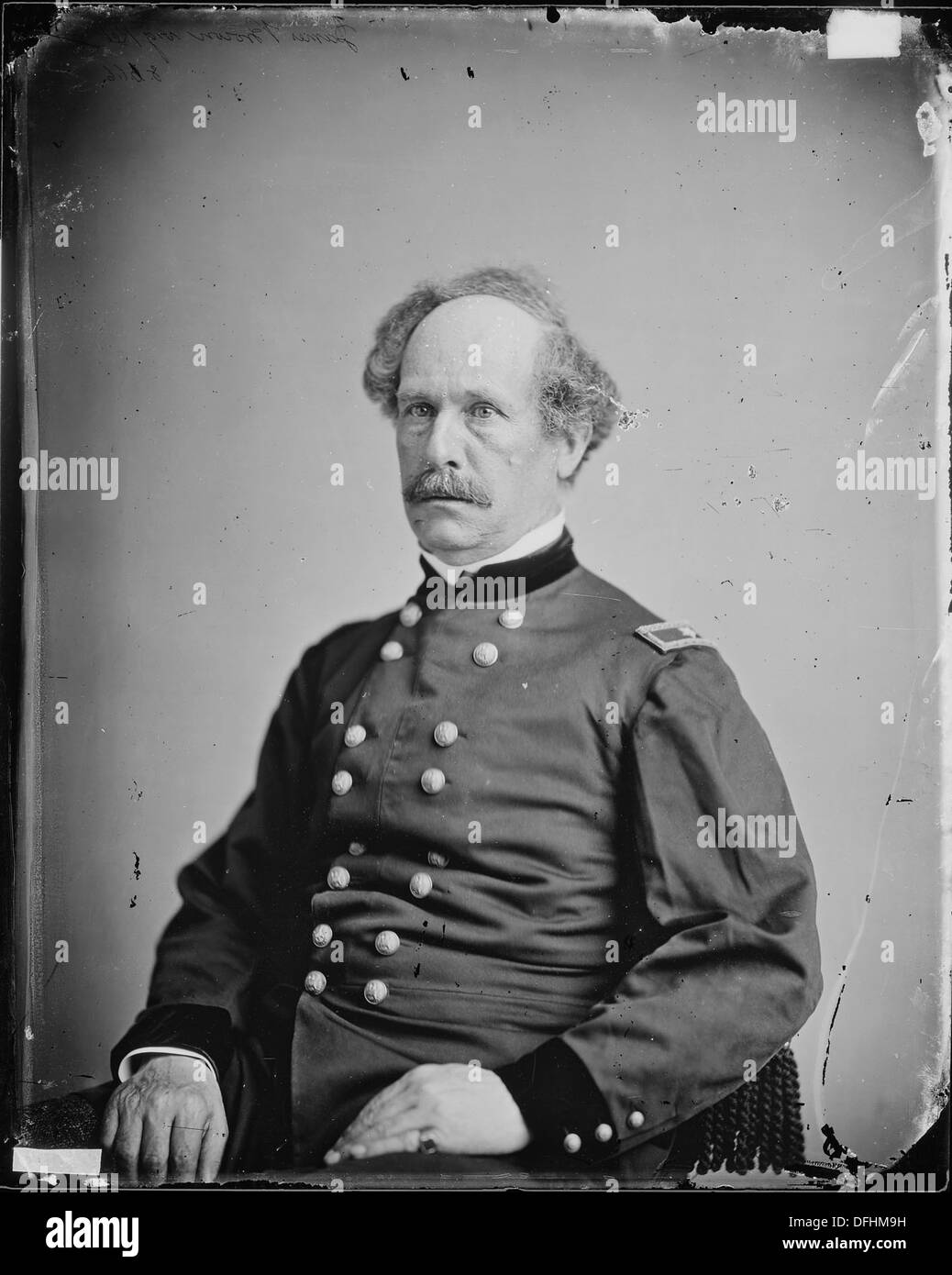 General John M. Brown war ein US-Militärführer, der für seine Dienste während verschiedener Militäroperationen bekannt war. Stockfoto