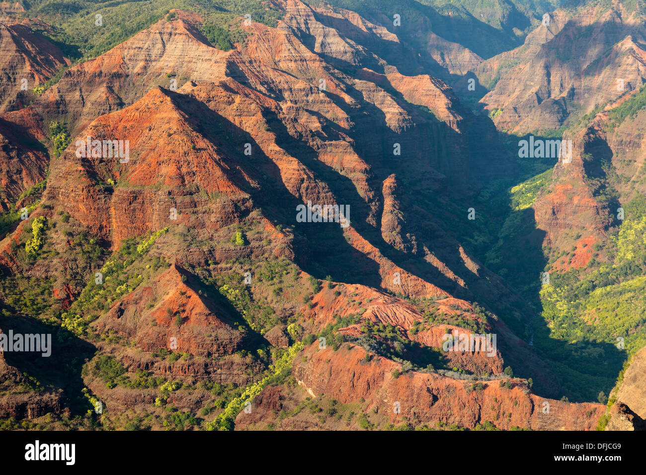 USA, Hawaii, Kauai, Waimea Canyon Stockfoto