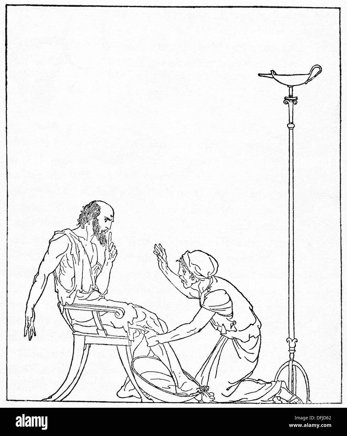 Eurycleia und odysseus Fotos und Bildmaterial in hoher Auflösung Alamy