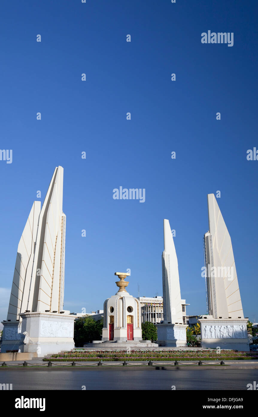 Democracy Monument, Banglamphu, Bangkok, Thailand Stockfoto