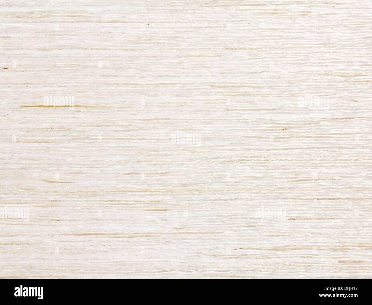 gebleichte Eiche (weiß) Holzstruktur Stockfoto