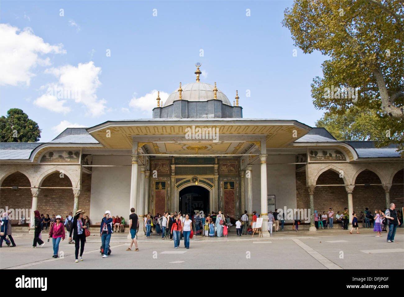 Türkei, Istanbul, Topkapi-Palast, das Tor der Glückseligkeit Stockfoto