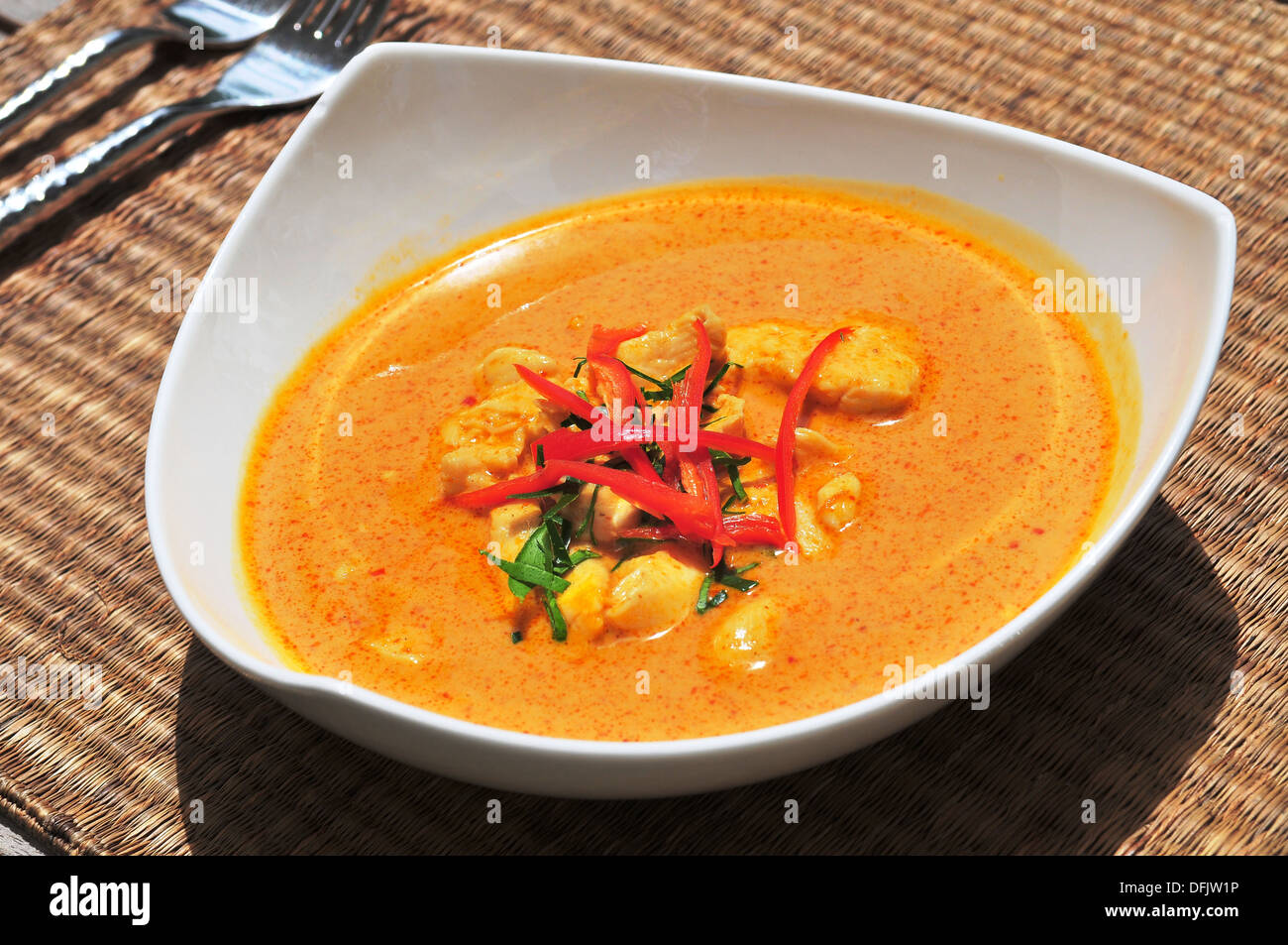 Taste of Thailand - Gaeng Penang (Thai Penang Curry) Stockfoto