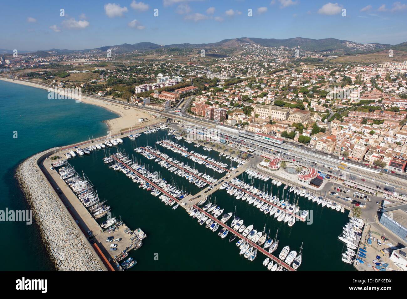 El Masnou Barcelona, Spanien Stockfoto, Bild 61279398 Alamy