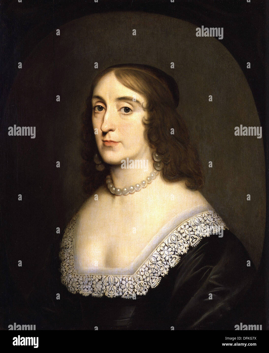 Elizabeth Stuart Queen of Bohemia - aka Winter Queen Stockfoto