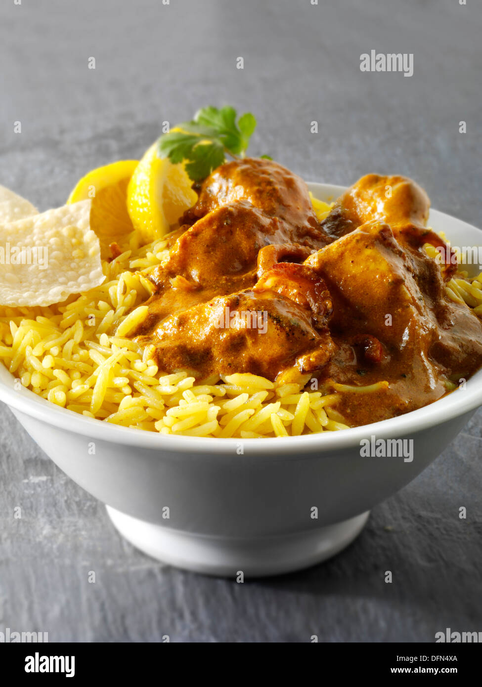 Chicken Masala indische Curry Stockfoto