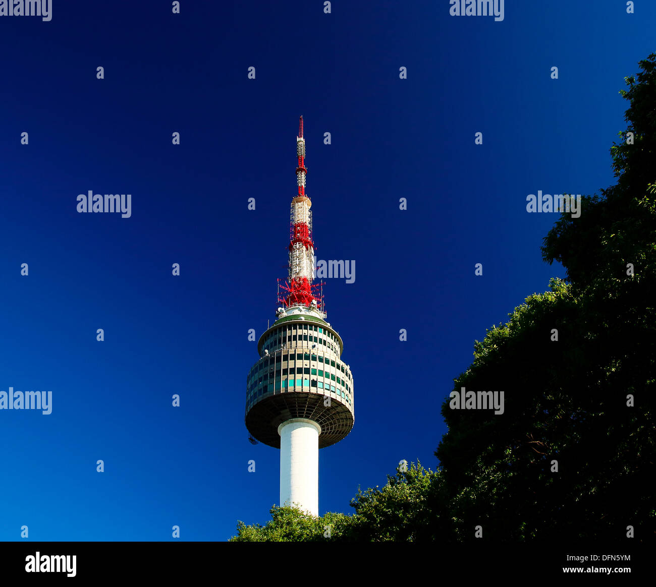 N Seoul Tower Stockfoto