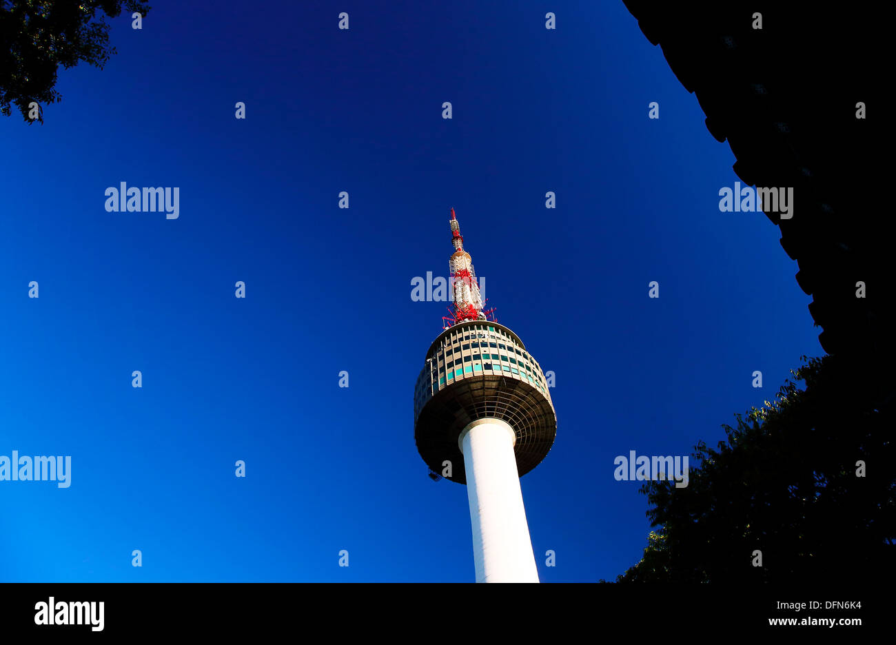 N Seoul Tower Stockfoto
