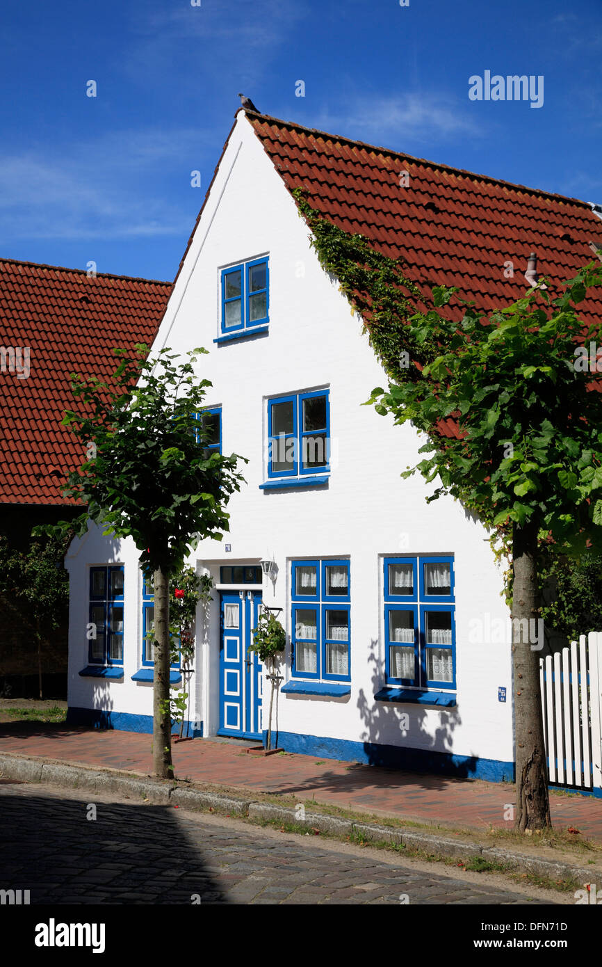 Typisches Haus In Arnis Schlei Ostsee Schleswig Holstein