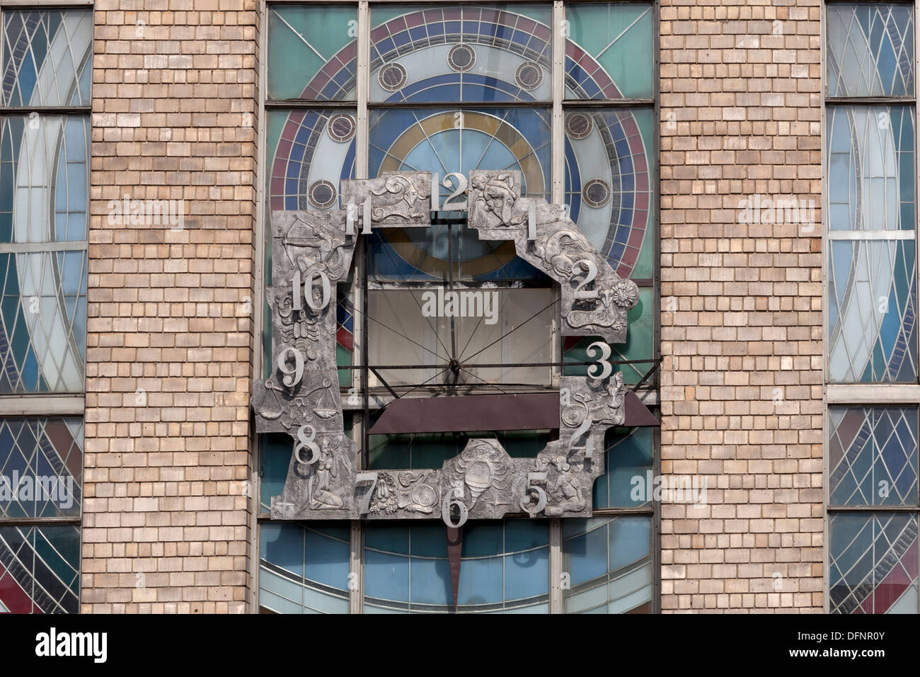 Leningardsky Bahnhof, Moskau, Russland Stockfoto
