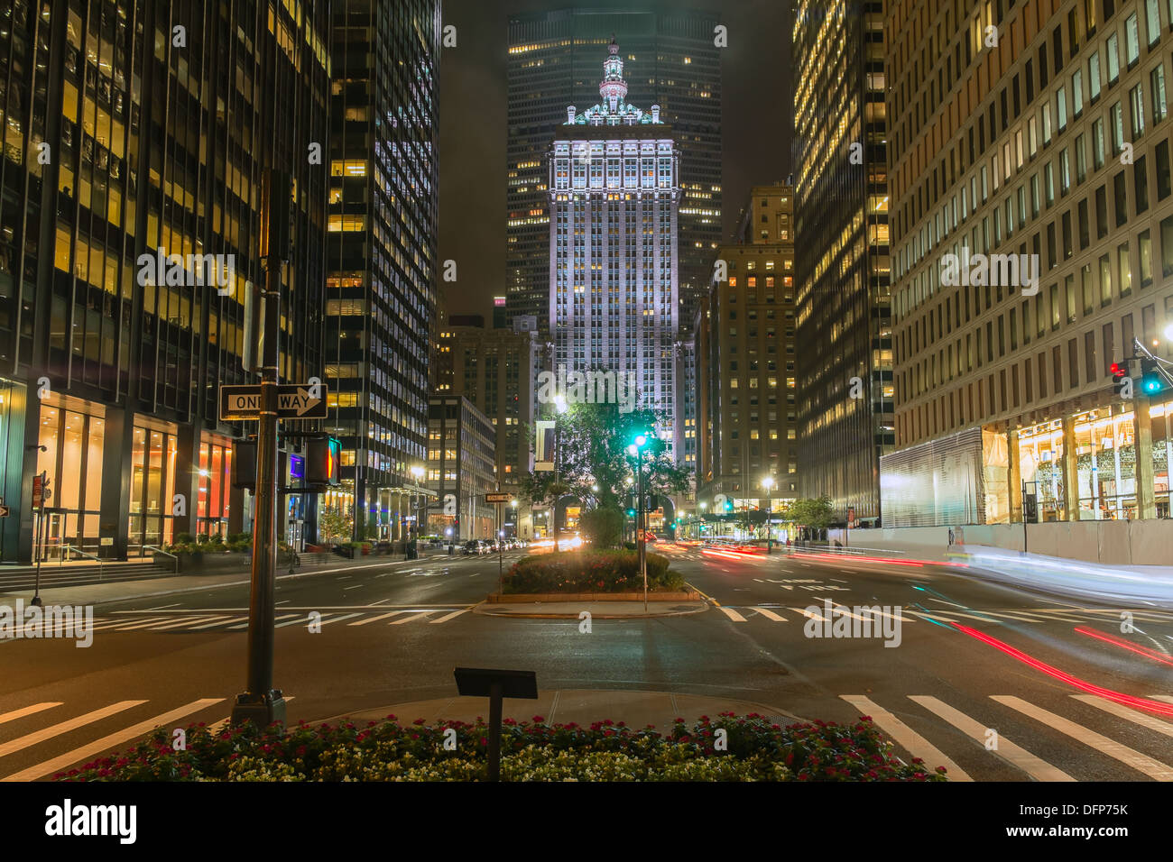 Park Avenue Stockfoto