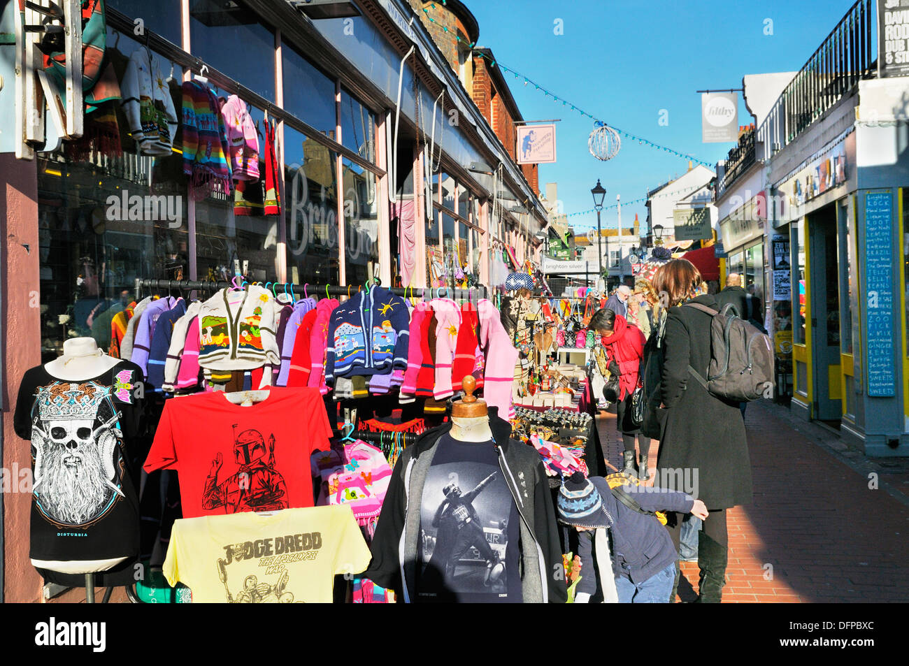 North Laines, Brighton, East Sussex, UK Stockfoto