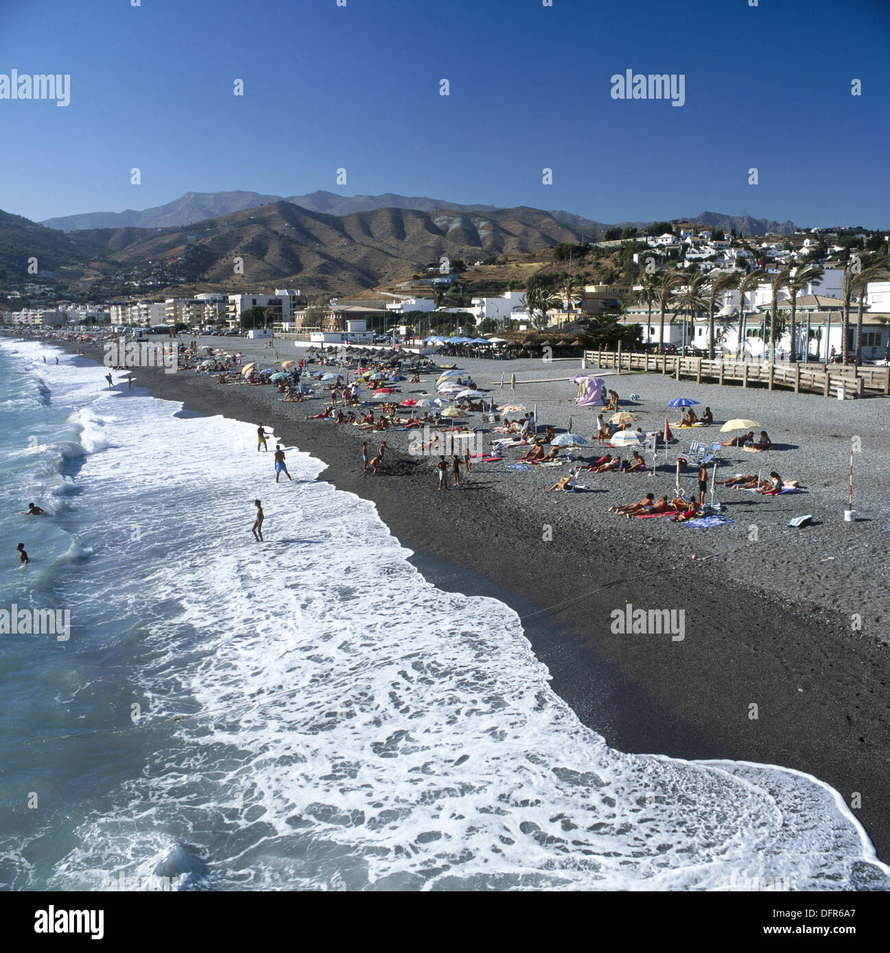 Beach la herradura granada province Fotos und Bildmaterial in hoher