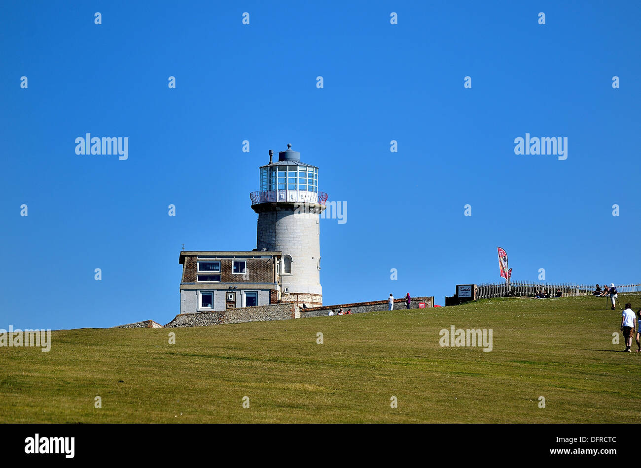 Belle Tout Leuchtturm Beachy Head East Sussex Stockfoto