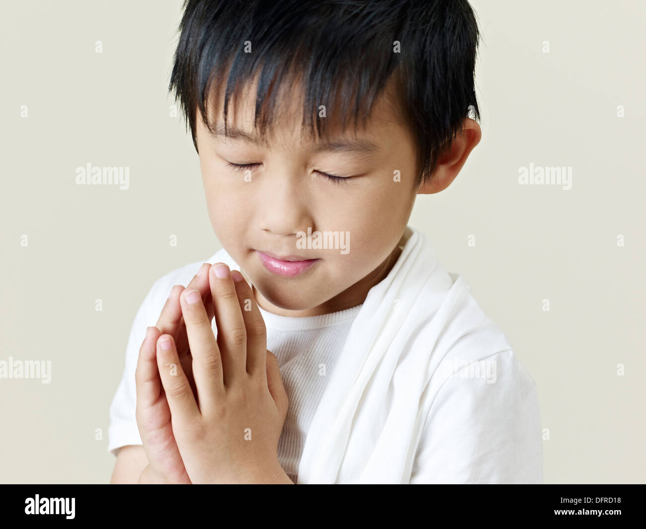 Asian Boy Stockfoto
