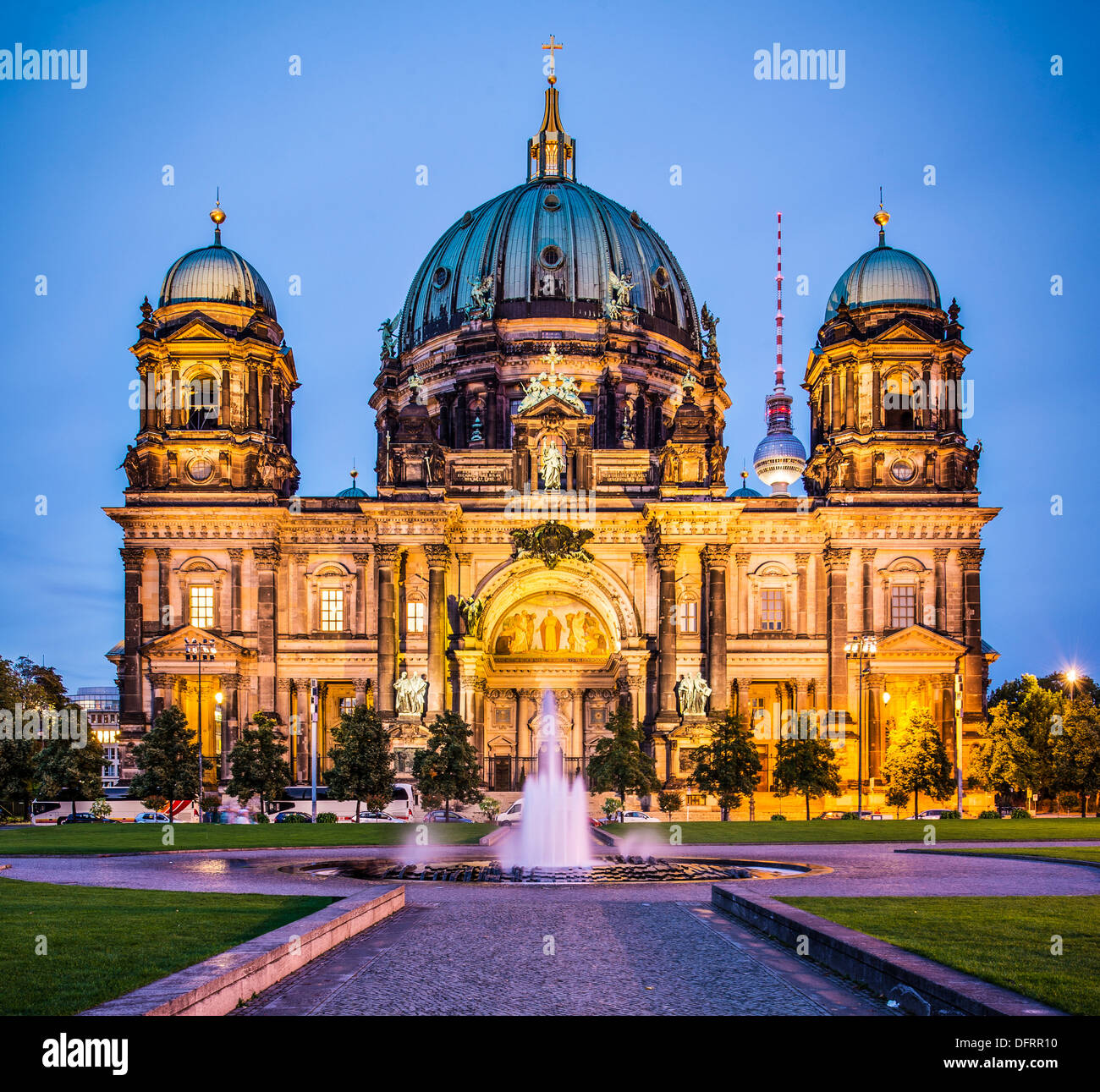 Berliner Dom in Berlin, Deutschland. Die Kirche Bildung reicht zurück bis 1451. Stockfoto