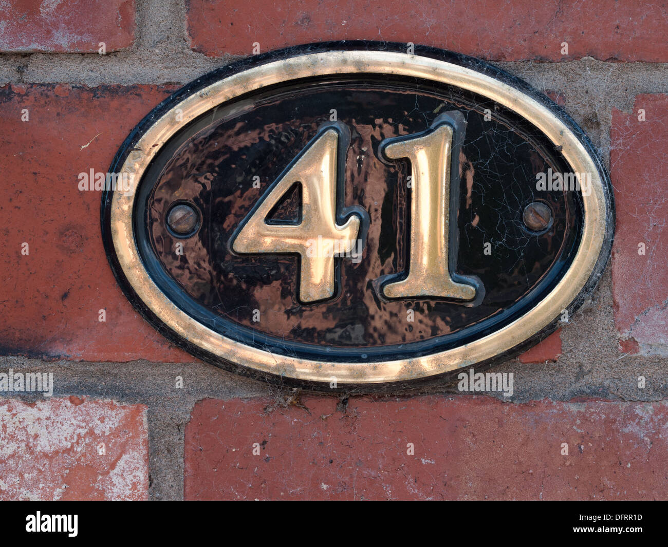 Number 41 -Fotos und -Bildmaterial in hoher Auflösung – Alamy