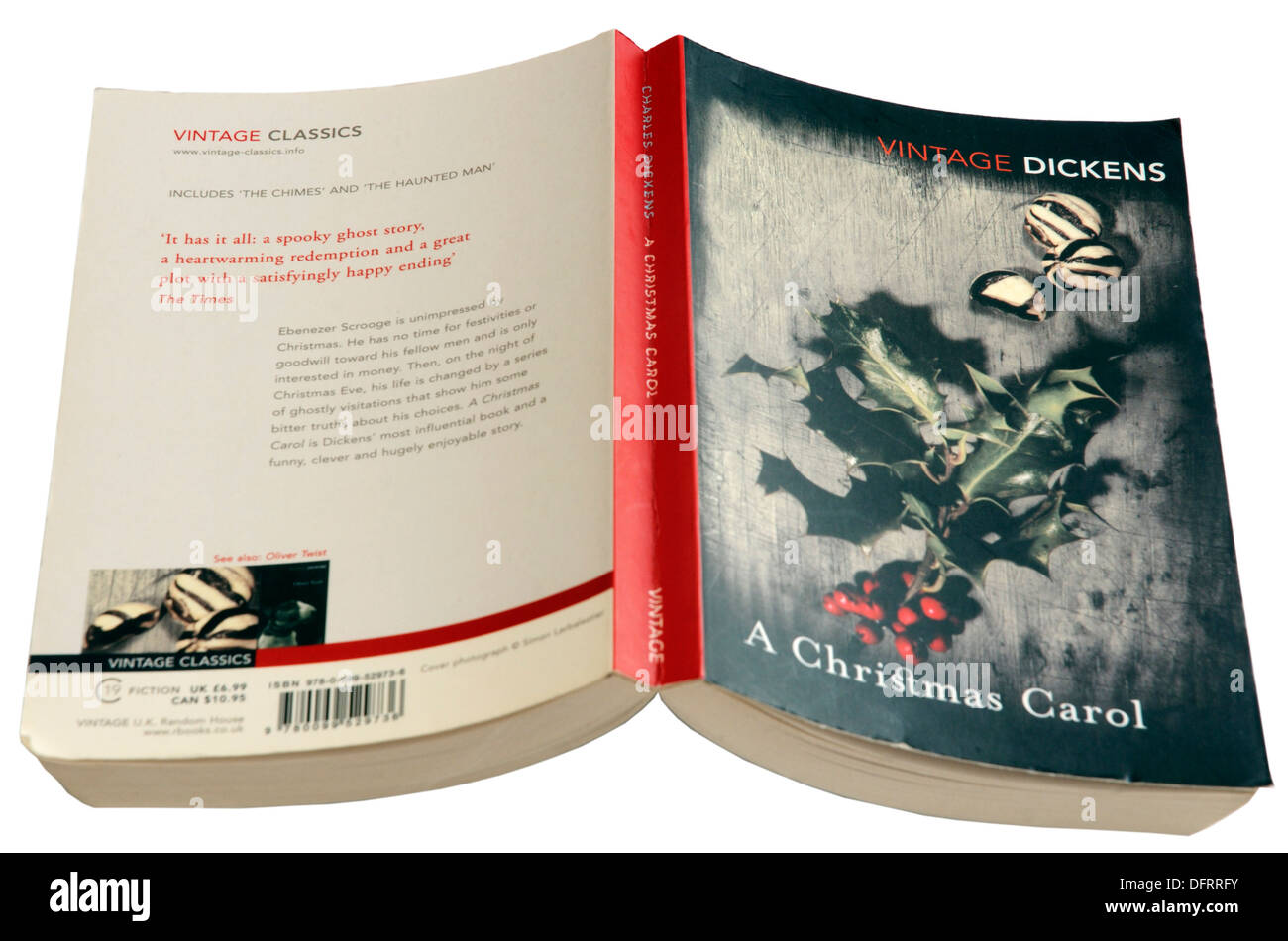 A Christmas Carol von Charles Dickens Stockfoto