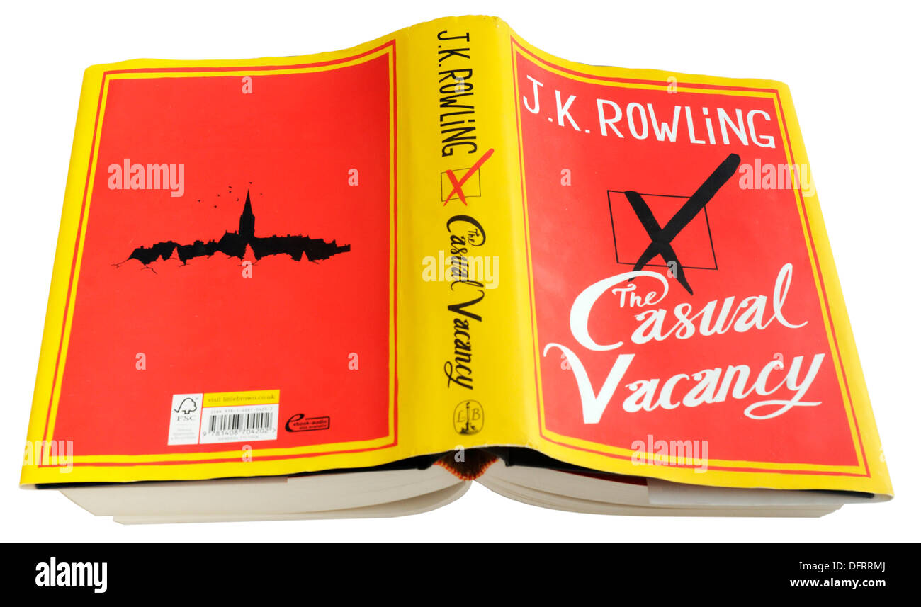 Die lässige Vakanz von JK Rowling Stockfoto