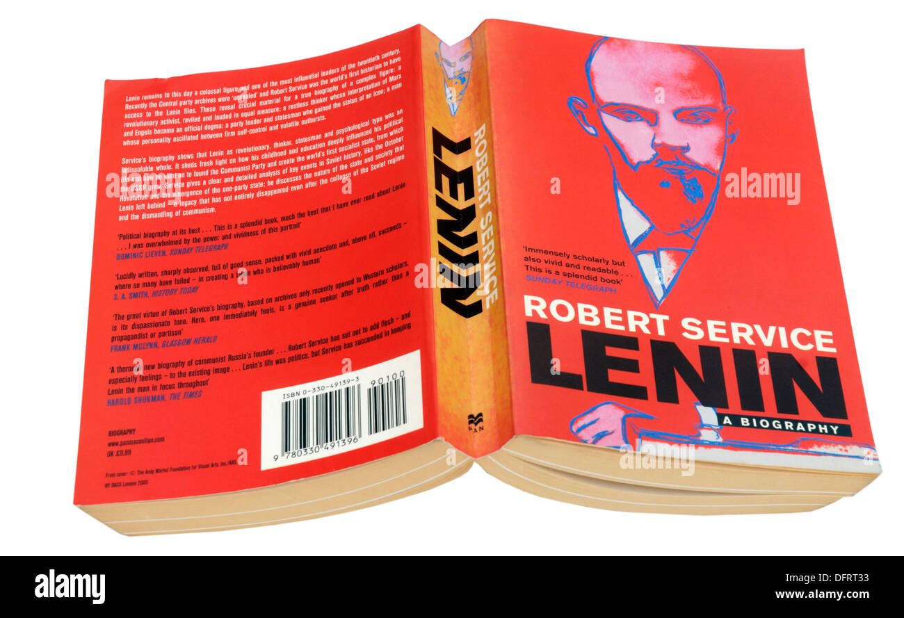 Lenin von Robert Service Stockfoto