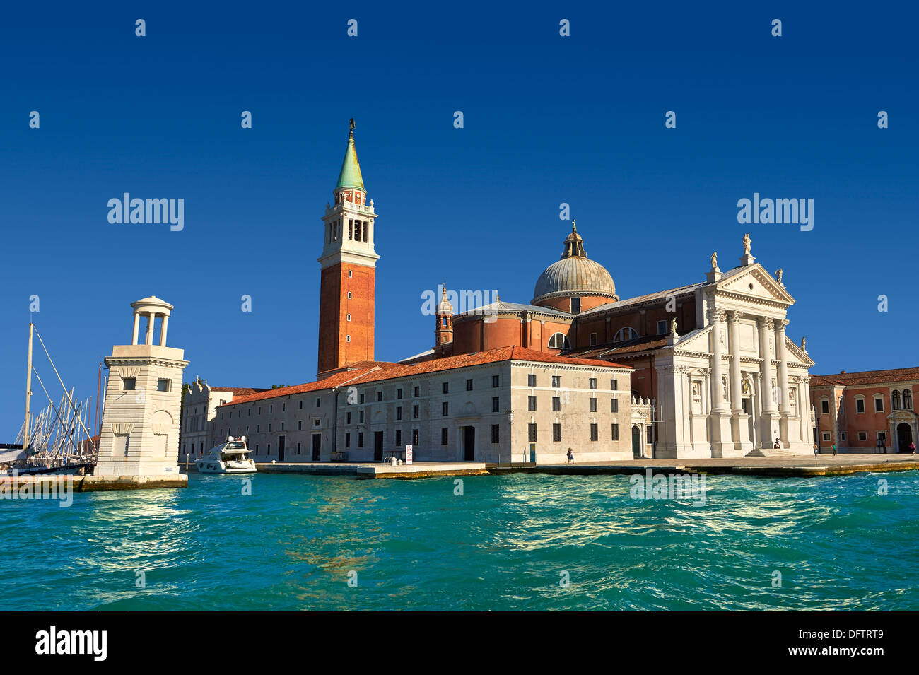 Die Insel San Giorgio Maggiore, Venedig, venezien, Italien Stockfoto